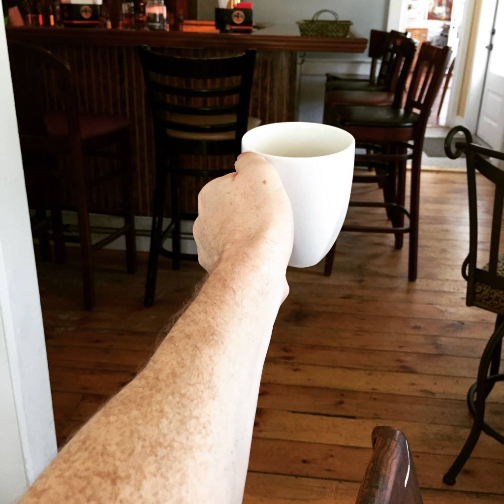 Hot coffee